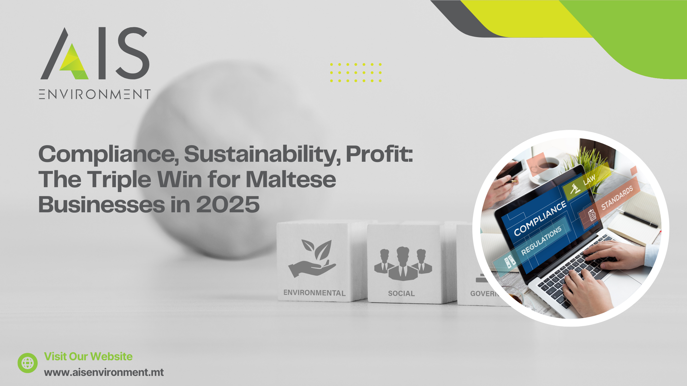 Compliance, Sustainability, Profit: The Triple Win for Maltese Businesses in 2025