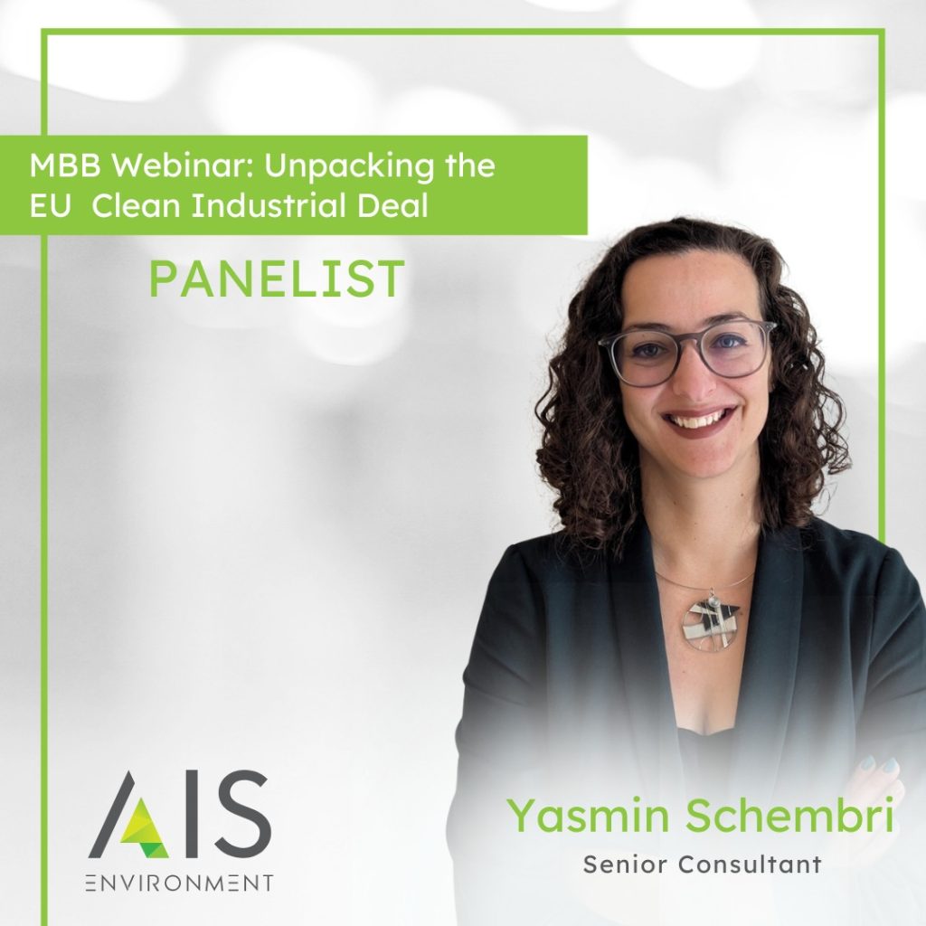Europe’s Industrial Future: AIS Environment’s Perspective on the EU Clean Industrial Deal